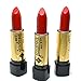 Jordana 3 x MG-57 MATTE HOT KISS ORANGE RED CREAM LIPSTICK MADE IN USA + FREE EARRING