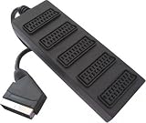 Universalzubehoer Multi-Scart-Adapter Schwarz