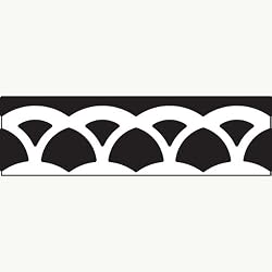 Martha Stewart Crafts Punch Around the Page, Layered Arches Edge Punch