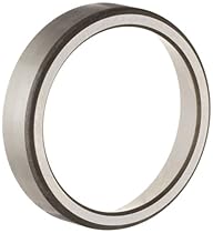 Timken L44610 Tapered Roller Bearing Outer Race Cup, Steel, Inch, 1.980