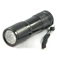 9 LED 400 nM UV Ultra Violet Blacklight Flashlight 3AAA, 7301UV400