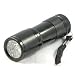 Tools & Home Improvement : 9 LED 400 nM UV Ultra Violet Blacklight Flashlight 3AAA, 7301UV400