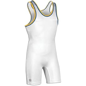 Buy Brute White Oklahoma State Wrestling Singlet by Brute
