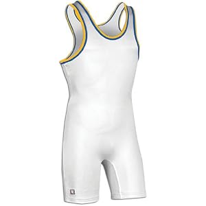 Buy Brute White Oklahoma State Wrestling Singlet by Brute