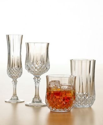 Childrens Toyshop  Kitchen & Housewares : Cristal D'Arques Longchamp Old Fashioned, Set of 4