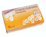 Maytex Stretch Vinyl Powdered Gloves - L