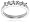 14k White Gold 5-Stone Diamond Ring (1/2 cttw, H Color, SI2 Clarity), Size 5