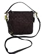 Coach Brooke Brown Op Art Signature Crossbody Swinpack Handbag 43107