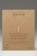 Dogeared Karma Kind Heart Necklace