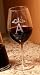 Set of 4 16oz Etched Monogram Wine Glasses