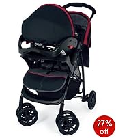 Atlan travel system package - Vermillion
