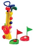 Kindergolfset mit Schl�gern und Puttingloch gelb - 