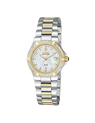 Citizen Womens EW0894-57D Eco-Drive "Riva" Diamond-Accented Watch