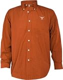 Texas Longhorns Long Sleeve Team Color Check Woven Shirt