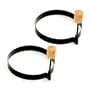 Norpro Nonstick Round Pancake Egg Rings, Set of 2