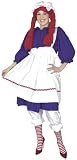 Adult Rag Doll Costume (Size:Plus Size 18-24)