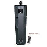 Pyle PHST92IBK 600 Watt Digital 2.1 Channel Home Theater Tower with iPod and iPhone Docking Station (Black Wood Finish)