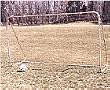 Small-sided Steel Soccer Goals with Ground Bar - 5' x 10'
