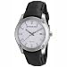 Burberry Men's BU1858 Herringbone Leather Strap White Dial Watch