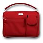 Microfiber Red with Exterior Pockets, LG Bible Cover