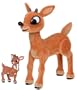 Rudolph Red Nosed Reindeer Deluxe Talking Action Figure