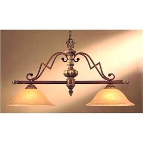Minka 952-126 Belcaro 2 Light Island, Belcaro Walnut by Minka