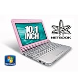 Toshiba Mini NB205-N325PK 10.1-Inch Posh Pink Netbook - 9 Hours of
Battery Life (Windows 7 Starter)