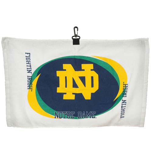Notre Dame Fighting Irish NCAA Printed Hemmed Towel
