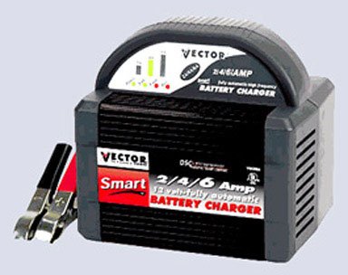 12 Volt Battery Charger - 2/4/6 Amp