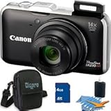 Canon PowerShot SX230HS 12 MP Digital Camera with HS SYSTEM and DIGIC 4 Ima ....