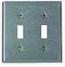 Leviton 84009 Stainless Steel Wall Plate