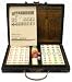 Luxury Gift Idea for Mom Her Wife Woman Lady - Complete Mahjong Set w/ Fine Hand Painted Case