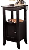 Dolce Dark Walnut Telephone Table