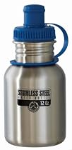 New Wave Enviro Stainless Steel Water Bottle (12-Ounces)