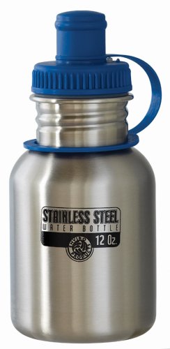 New Wave Enviro Stainless Steel Water Bottle (12-Ounces)