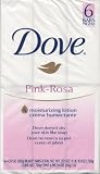 Dove Pink - Rosa 1/4 Moisturizing Lotion (Pack of 6 Bars)