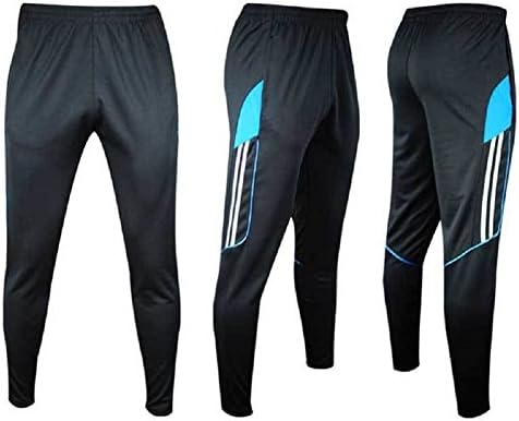 MaxTrend Men's Soccer Football Training Gym Sweat Skinny Pants Trousers