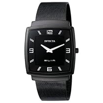 Invicta Men's Slim Collection Square Stainless Steel Mesh Watch #5146