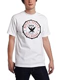 DTA SECURED BY ROGUE STATUS Men's Official Seal Tee, White/Black, XX-Large