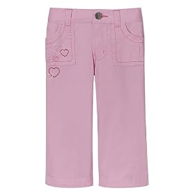 Infant Girls' Twill Pants - Fun Pink