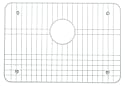 KOHLER K-6005-0 Alcott Kitchen Sink Basin Rack, White