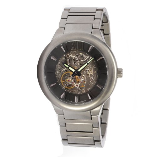 Android Women's AD510BK Radius Skeleton Automatic Gunmetal Tone Bracelet Watch