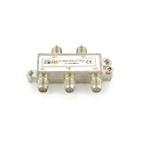 4-Way Coax Cable Splitter 1Ghz Cable TV Video HDTV