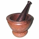 Thai Palm Wood Mortar and Pestle