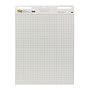 Post-it�  Easel Pad, Self-stick, 25 Inches x 30 Inches, Light Blue Grid, 30 Sheets per Pad, 2 Pads per Carton