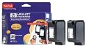 HP 23 Tri-Color Ink Cartridge Twin Pack (C1823T)