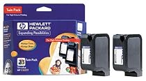 HP 23 Tri-Color Ink Cartridge Twin Pack (C1823T)