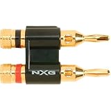 NXG Technology 24k Gold-Plated Dual Banana Plugs