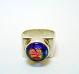 Stunning Dichoric Glass Ring