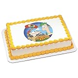 Deco Pac - Disney Phineas and Ferb Agent P Arrives Edible Icing Cake Topper Image Deco Pac - Disney Phineas and Ferb Agent P Arrives Edible Icing Cake Topper